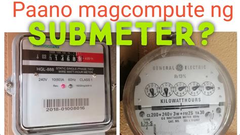 Networked <b>Submeters</b>. . How to read electric submeter